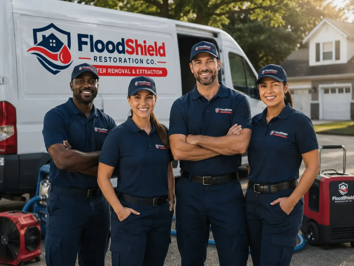 Flood Damage Restoration company in North Fairfield, OH